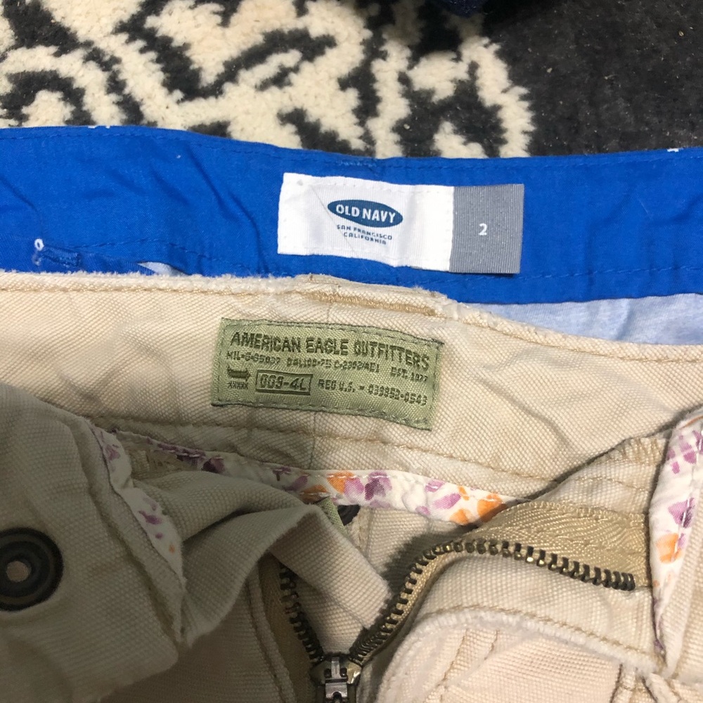 Old navy and American eagle shorts